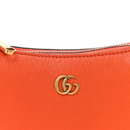 Gucci Goatskin Mini Aphrodite Shoulder Bag Orange 8 of 10