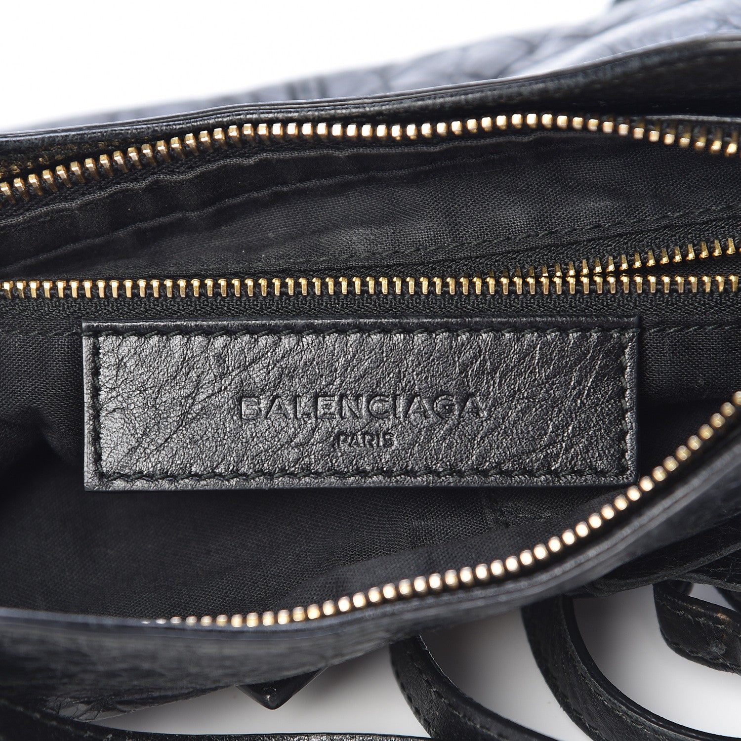 Balenciaga Agneau Classic Gold Hardware Hip Black 6 of 11