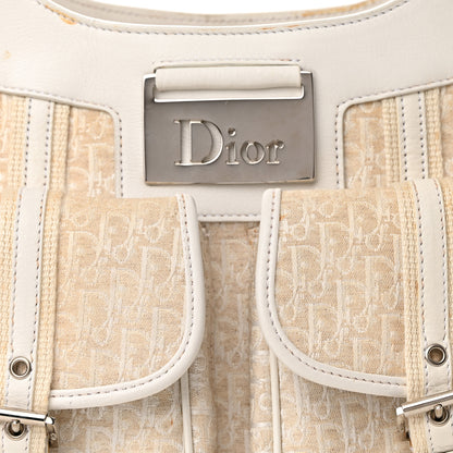 Christian Dior Monogram Pocket Satchel Beige 8 of 18