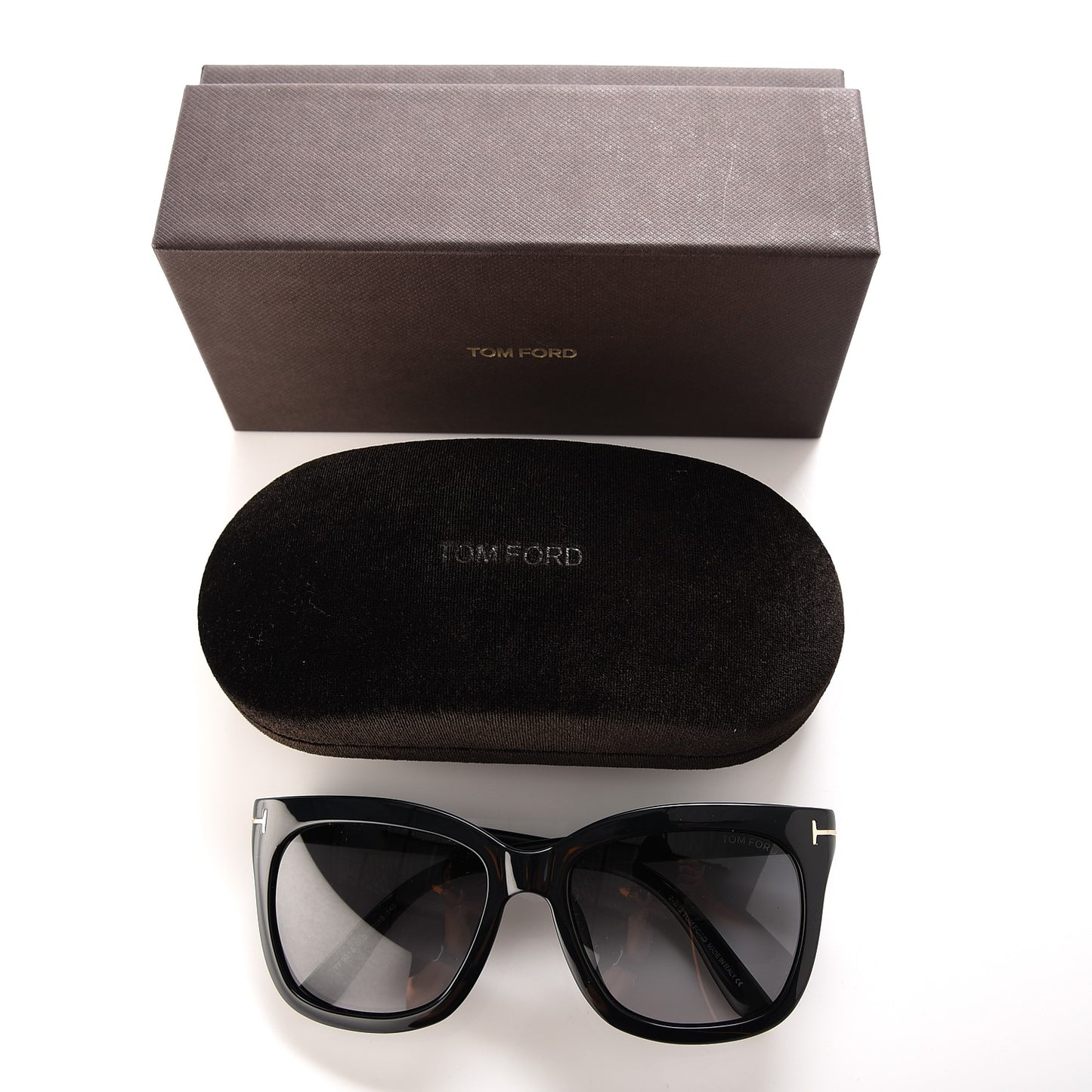 Square Sunglasses TF9313 Black