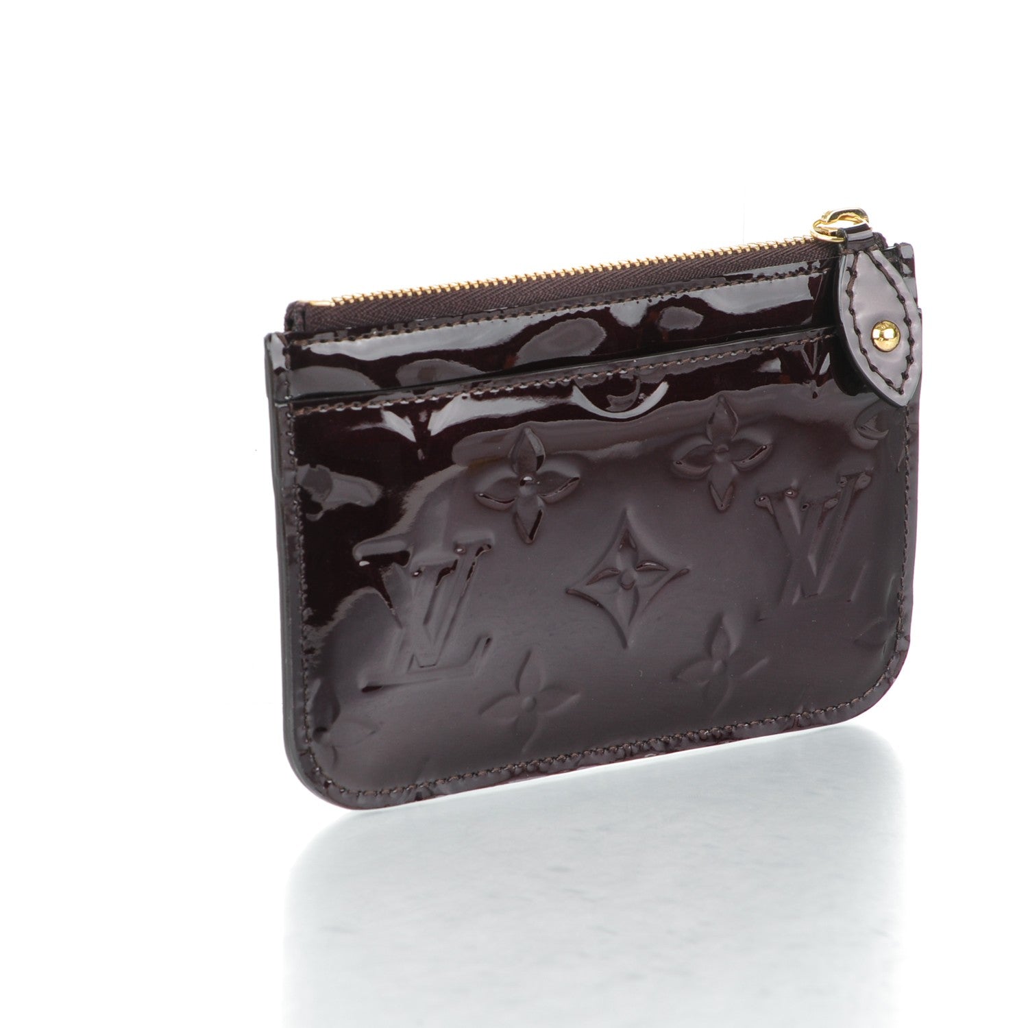 Louis Vuitton Vernis Key Pouch Amarante 3 of 7