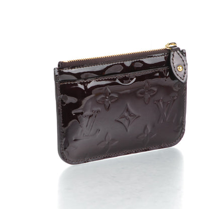 Louis Vuitton Vernis Key Pouch Amarante 3 of 7