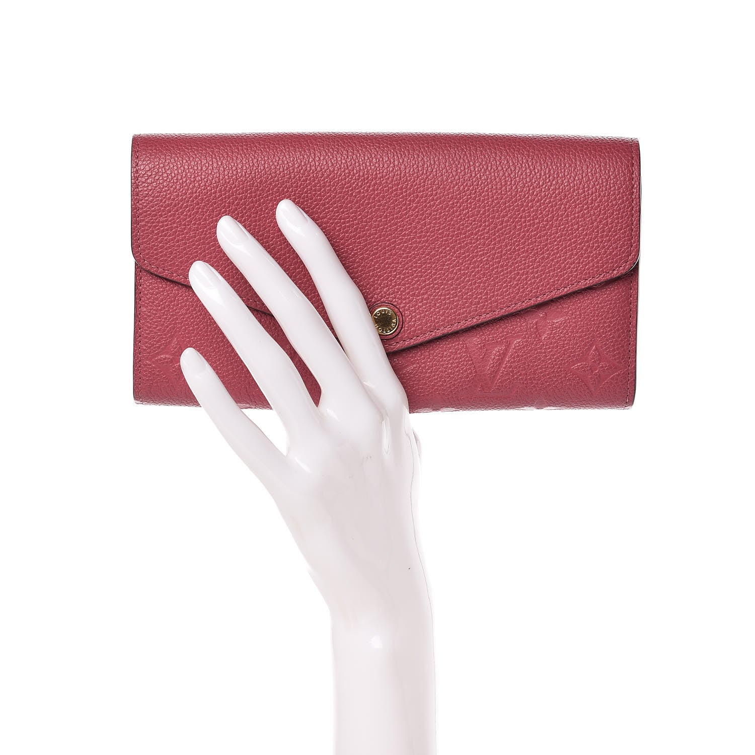 Louis Vuitton Empreinte Sarah Wallet NM Rose Bruyere 2 of 8