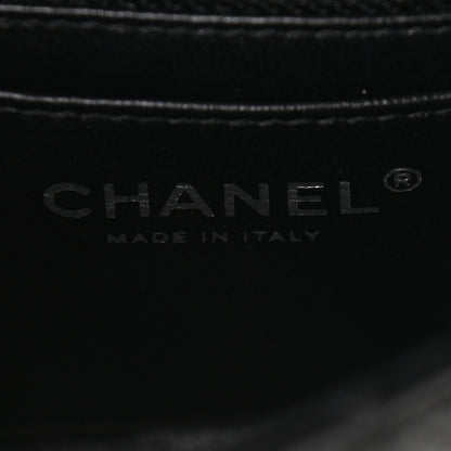 Chanel Lambskin Quilted Mini Rectangular Flap Black 6 of 11
