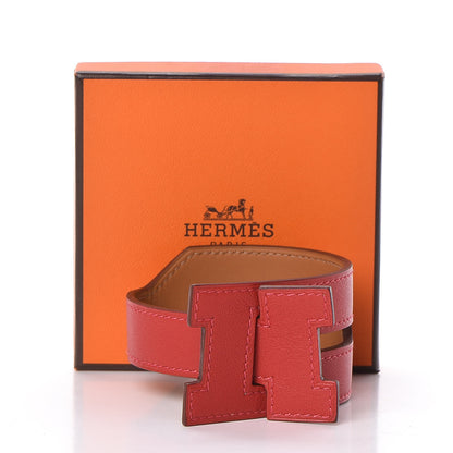 Hermes Swift Jet Lag Bracelet T3 Vermillion 7 of 7
