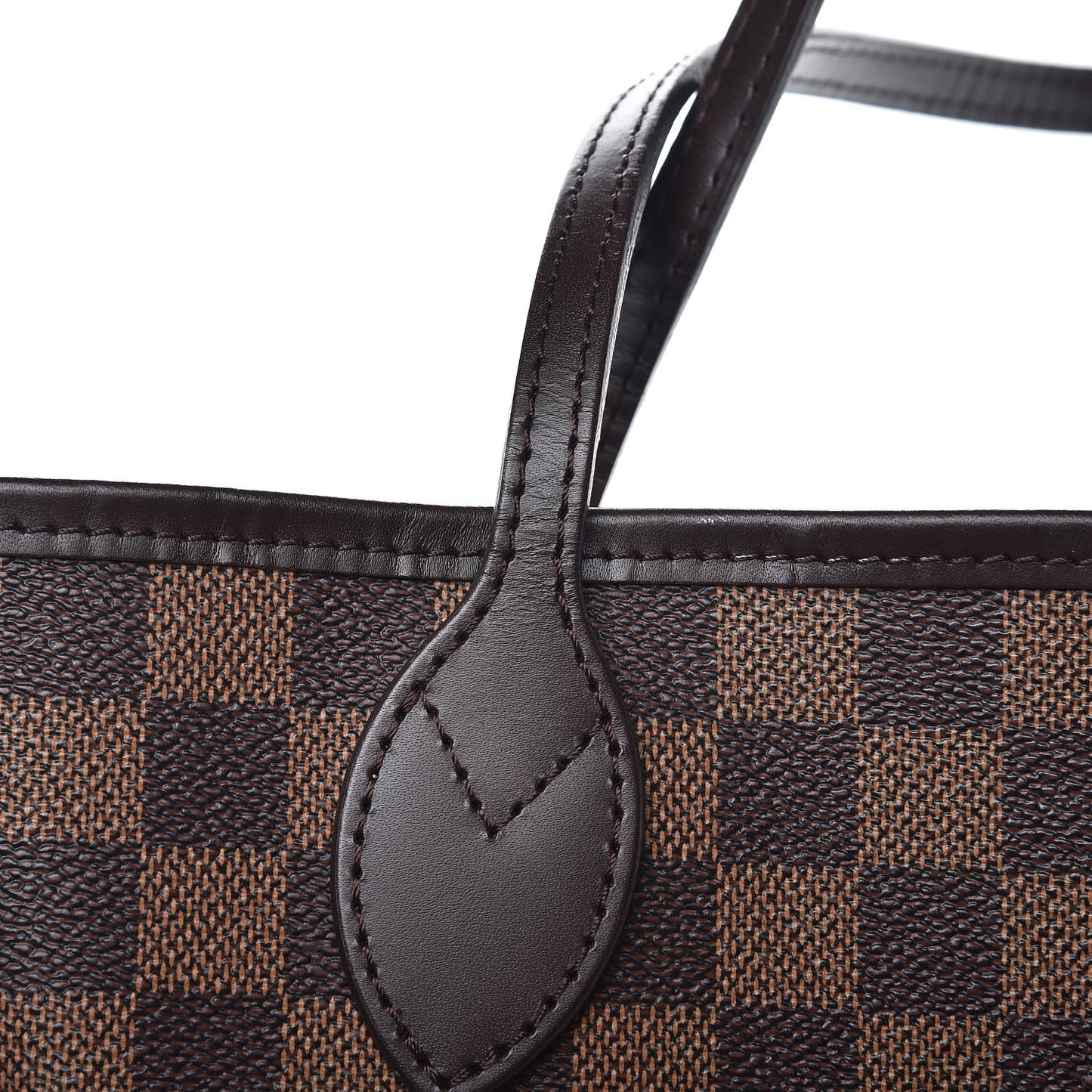 Damier Ebene Neo Neverfull MM Rose Ballerine