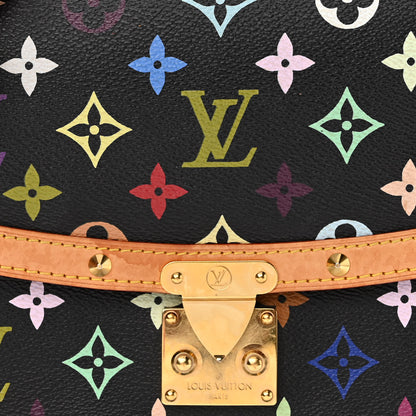 Louis Vuitton Monogram Multicolor Sologne Black 7 of 14