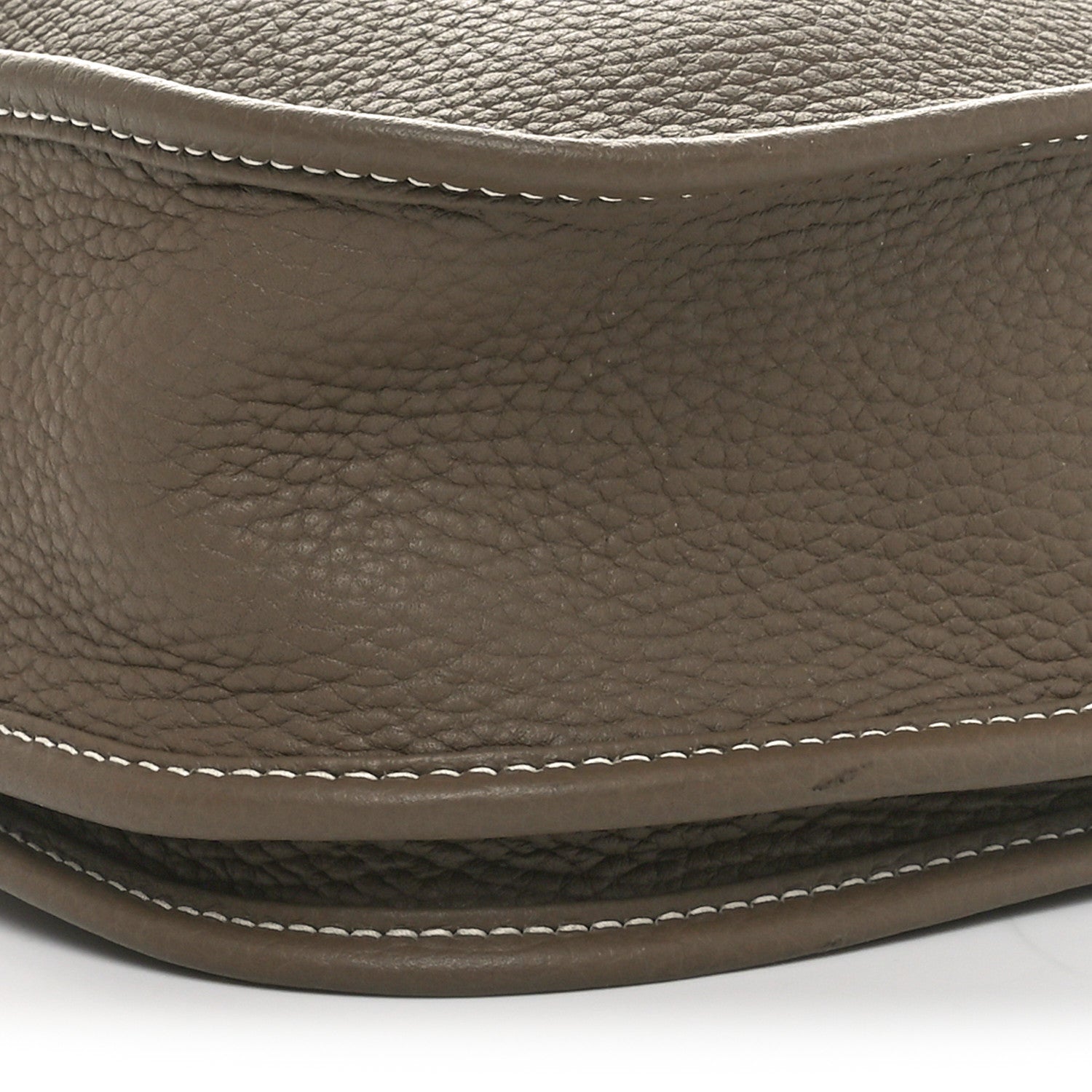 Hermes Taurillon Clemence Evelyne III PM Etoupe 10 of 10