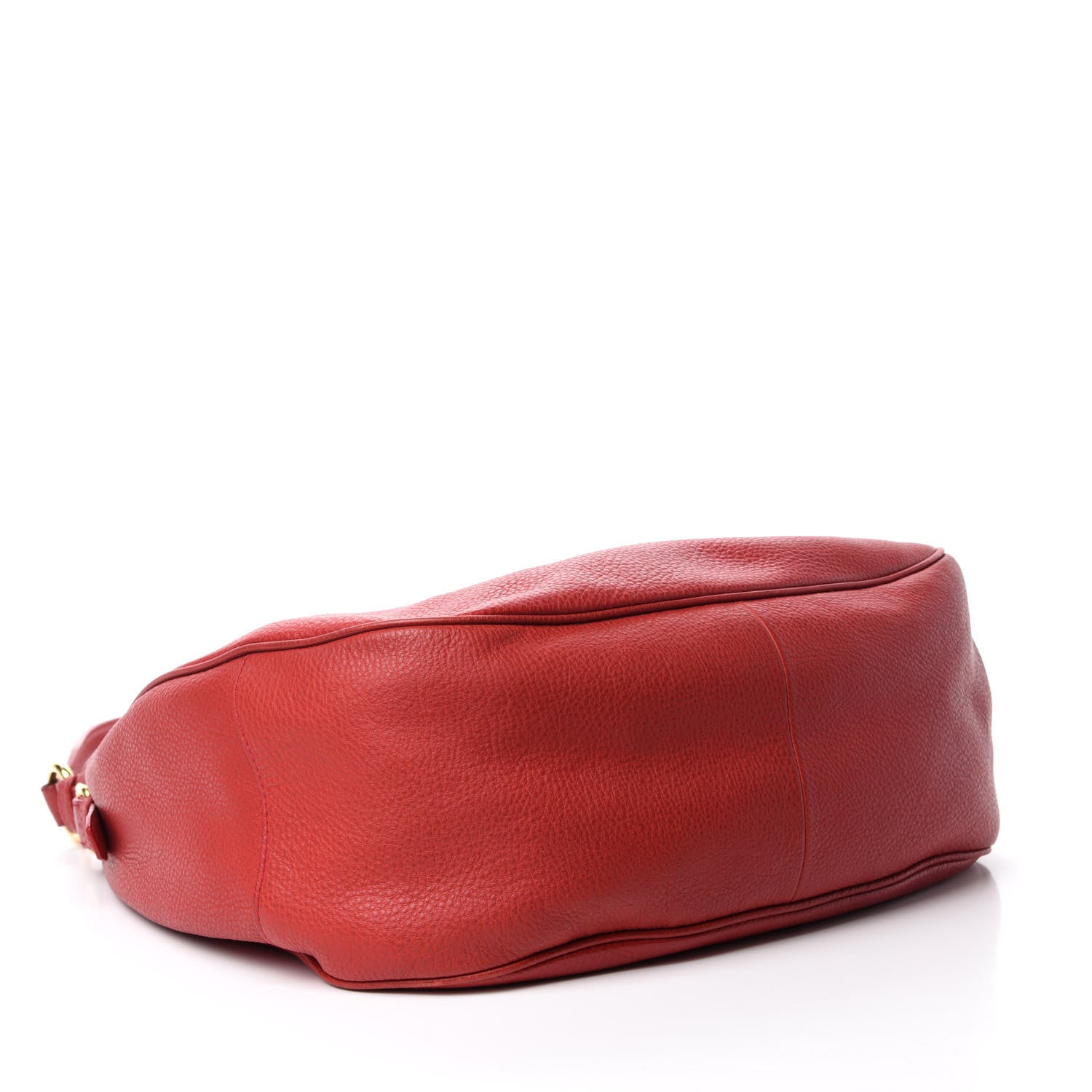 Prada Vitello Daino Hobo Rosso 4 of 15