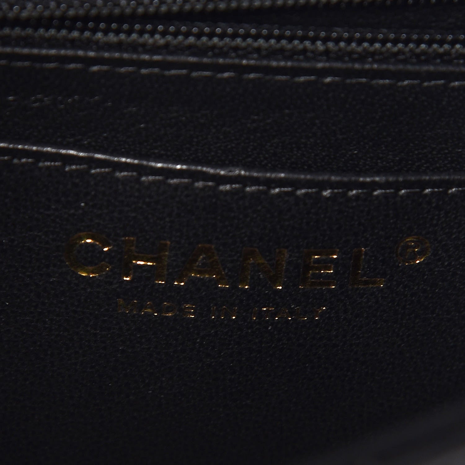 Chanel Lambskin Chevron Quilted Mini Rectangular Flap Black 8 of 11