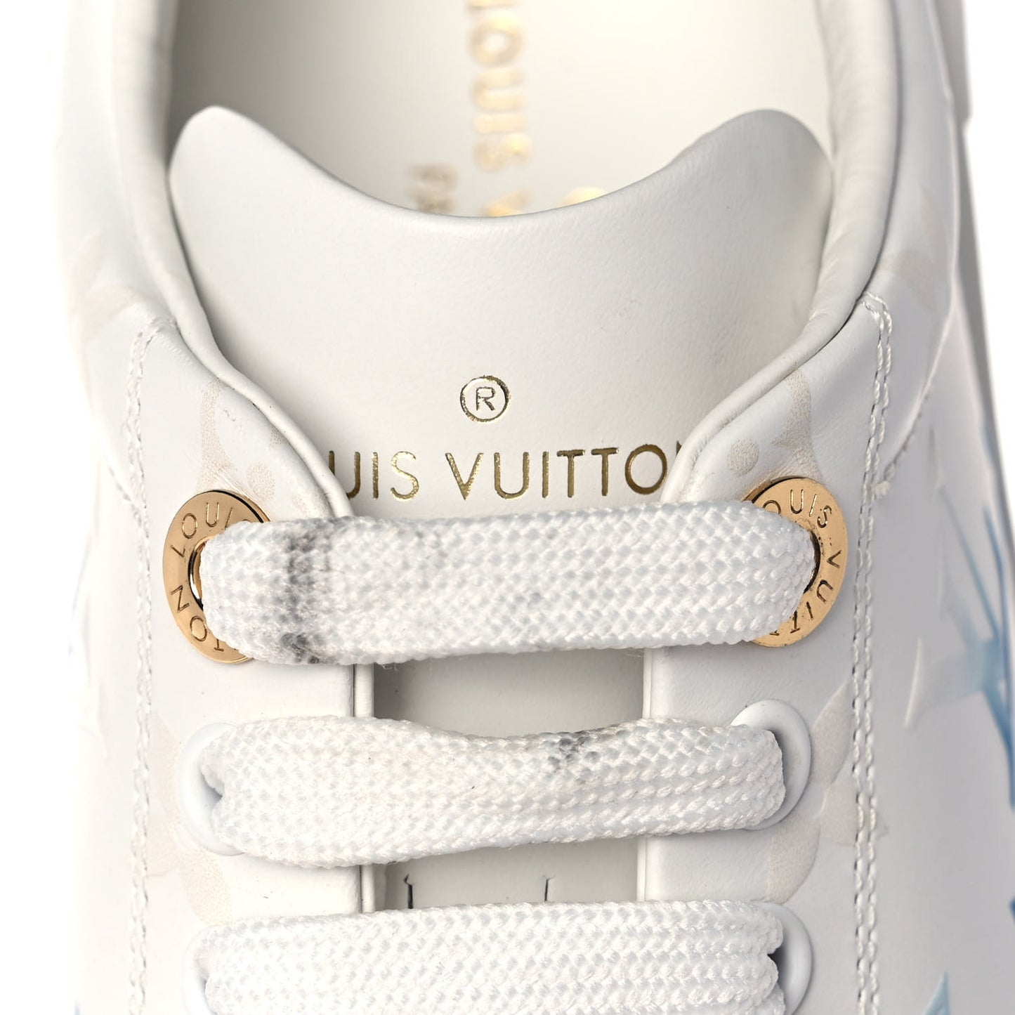 Monogram Time Out Sneakers 36 Blue