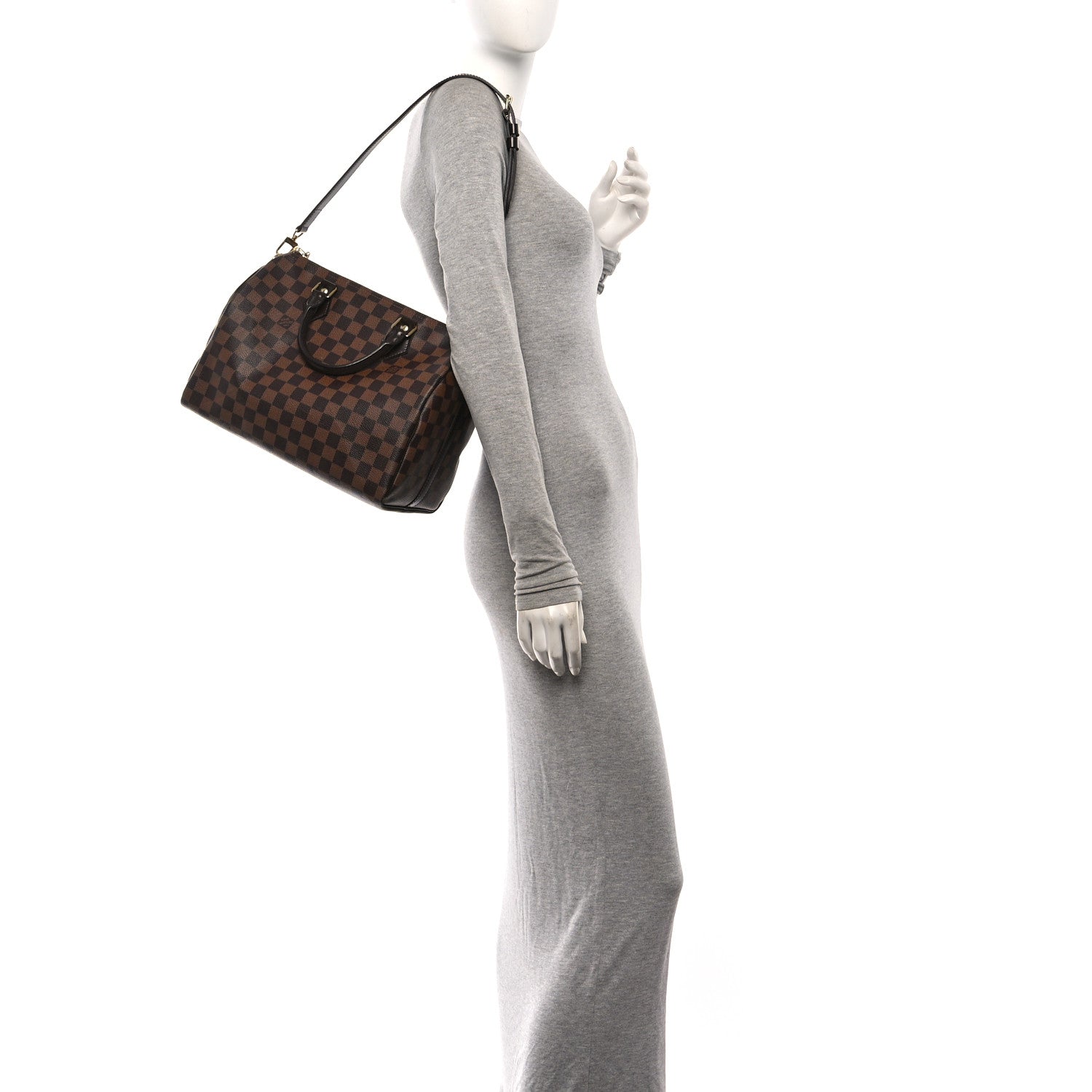 Louis Vuitton Damier Ebene Speedy Bandouliere 30 2 of 9