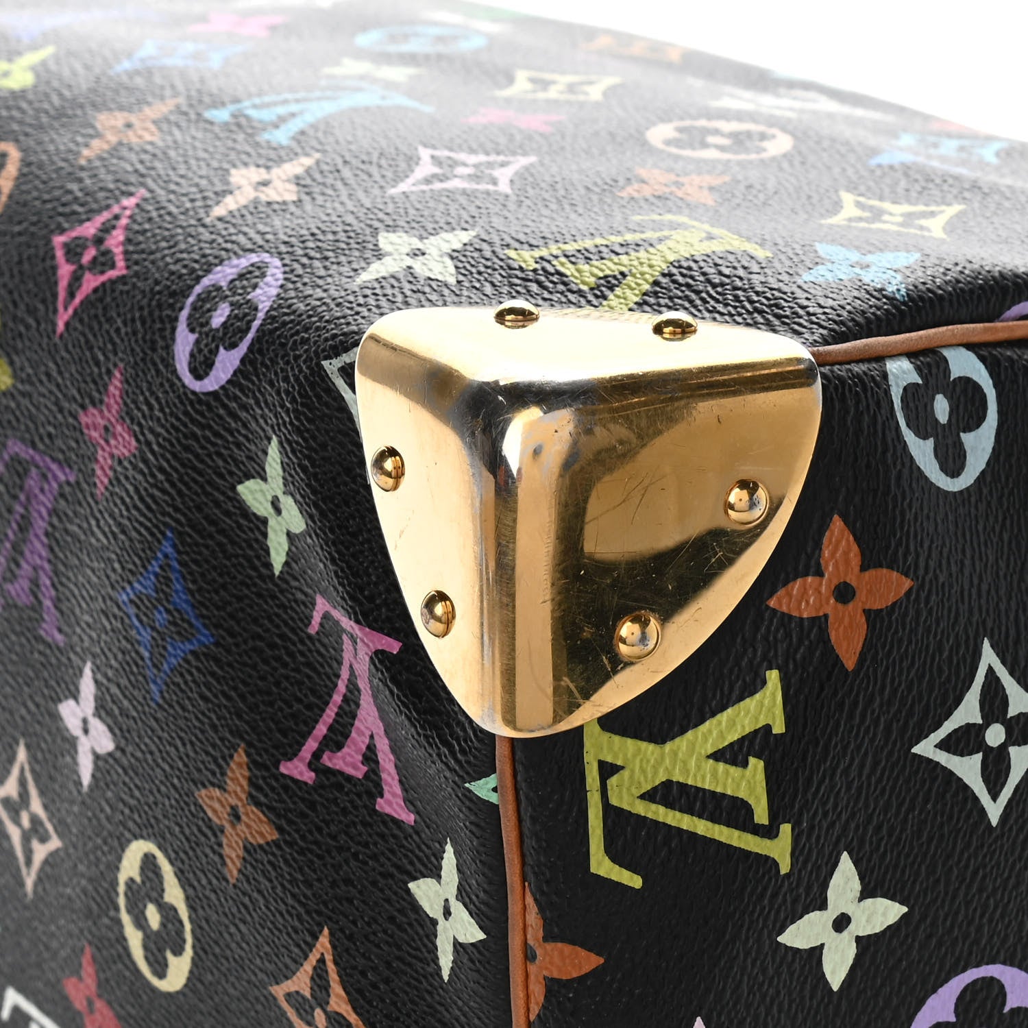 Louis Vuitton Monogram Multicolor Speedy 30 Black 10 of 15