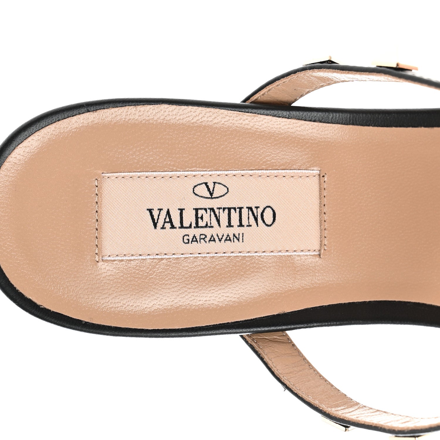 Valentino Garavani Calfskin Rockstud 50mm Flip Flop Thong Sandals 38 Black 7 of 9