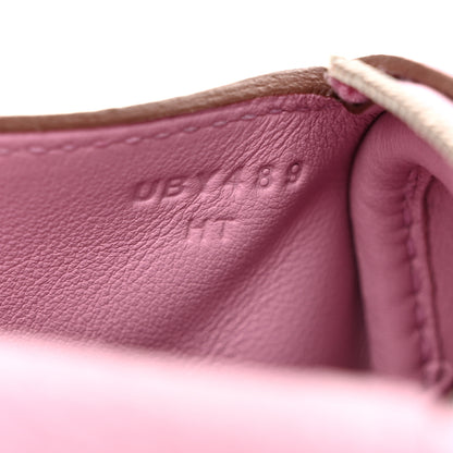 Hermes Taurillon Clemence Mini Lindy 20 Mauve Sylvestre 7 of 10