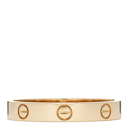 Cartier 18K Yellow Gold 3.5mm LOVE Wedding Band Ring 63 10.25 3 of 5