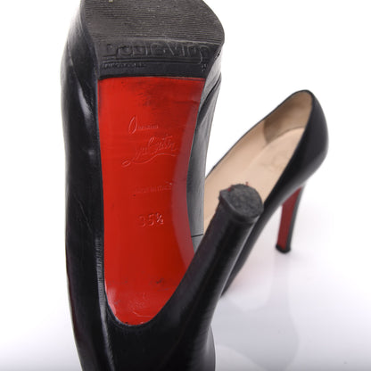Christian Louboutin Kid Bruges 120 Pumps 35.5 Black 9 of 10