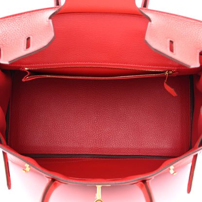 Hermes Togo Birkin 30 Rouge Casaque 5 of 11