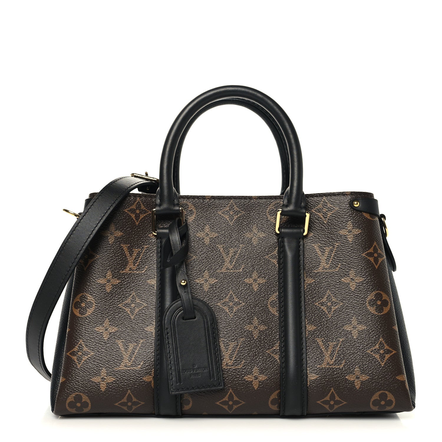 Louis Vuitton Monogram Soufflot BB Black 1 of 11