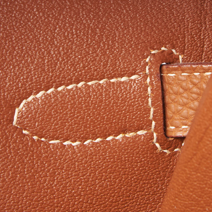Hermes Togo Birkin 40 Gold 17 of 30