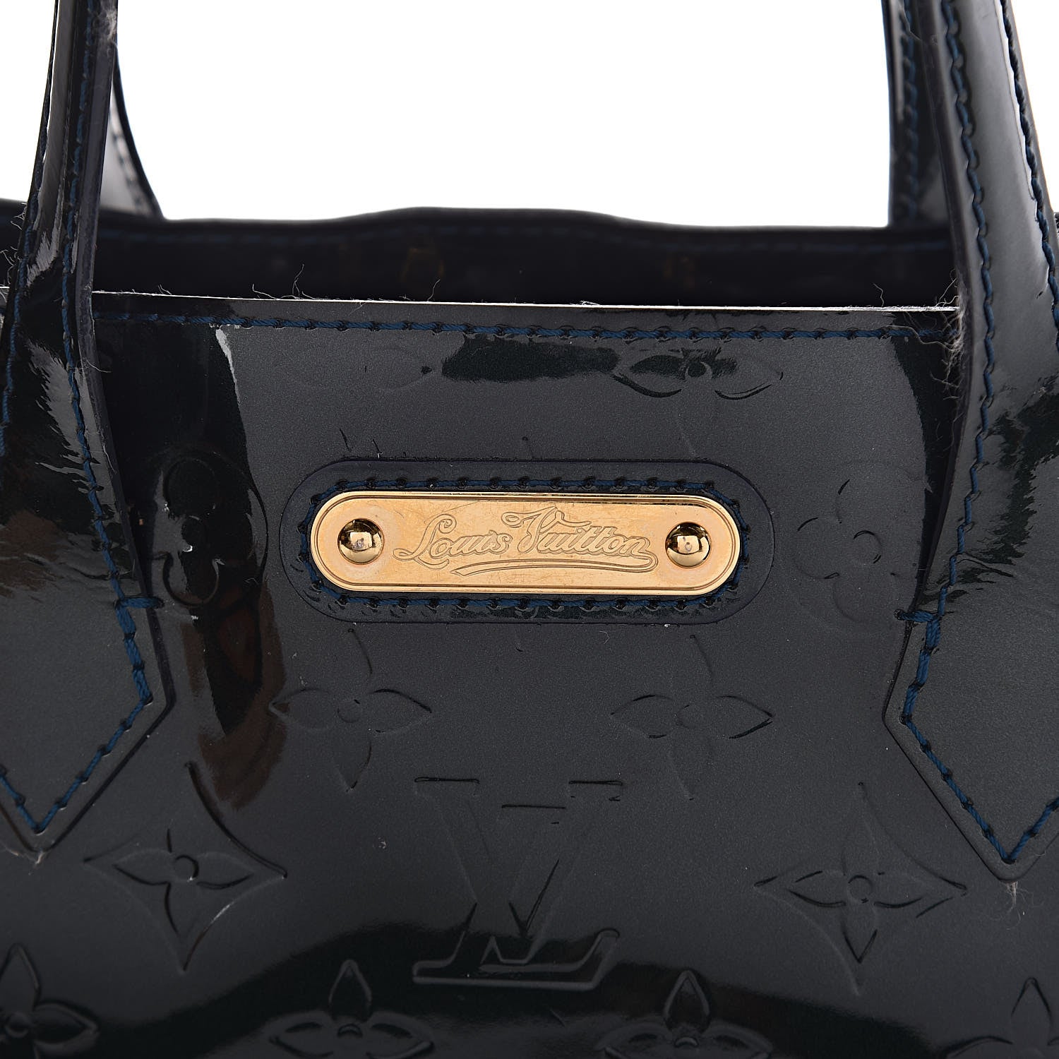 Louis Vuitton Vernis Wilshire PM Blue Nuit 13 of 13