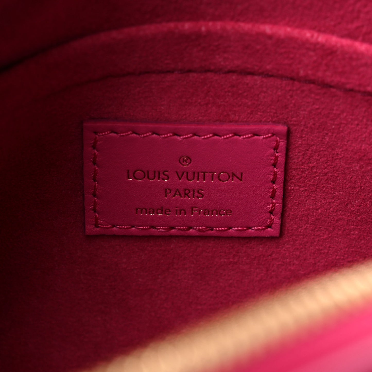 Calfskin Nanogram Embossed Speedy Bandouliere 20 Rose