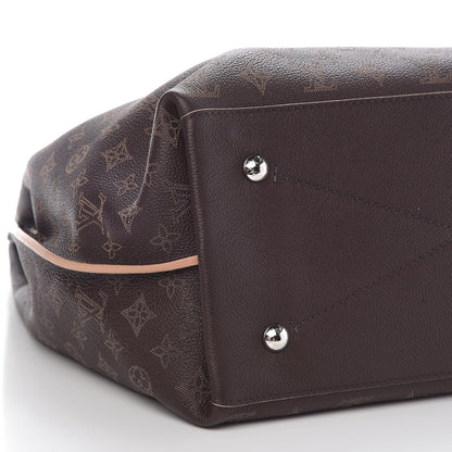 Louis Vuitton Mahina Carmel Hobo Chocolate 5 of 8