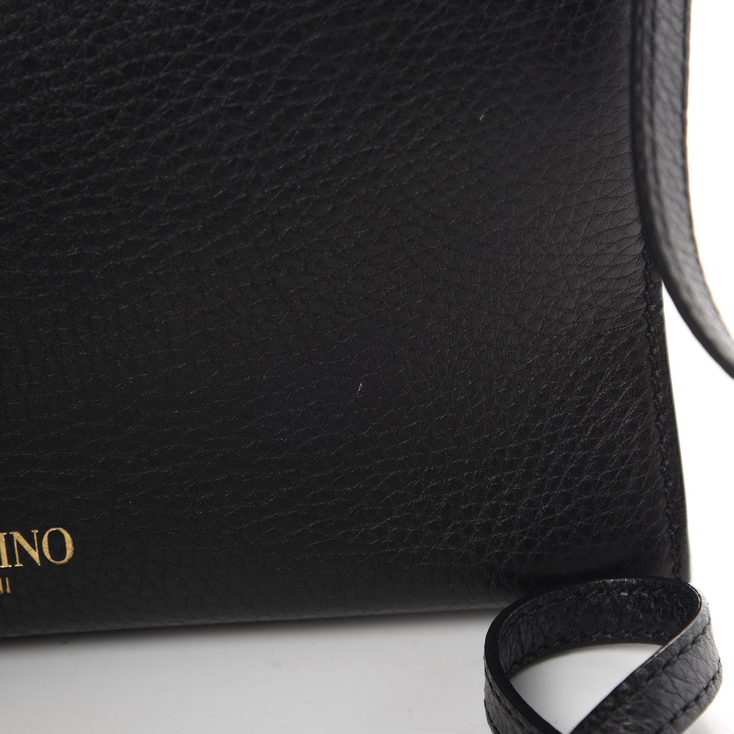 Valentino Garavani Grainy Calfskin Small My Rockstud Frame Bag Black 14 of 14