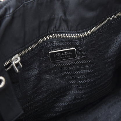 Prada Nylon Tessuto Tote Black 7 of 9