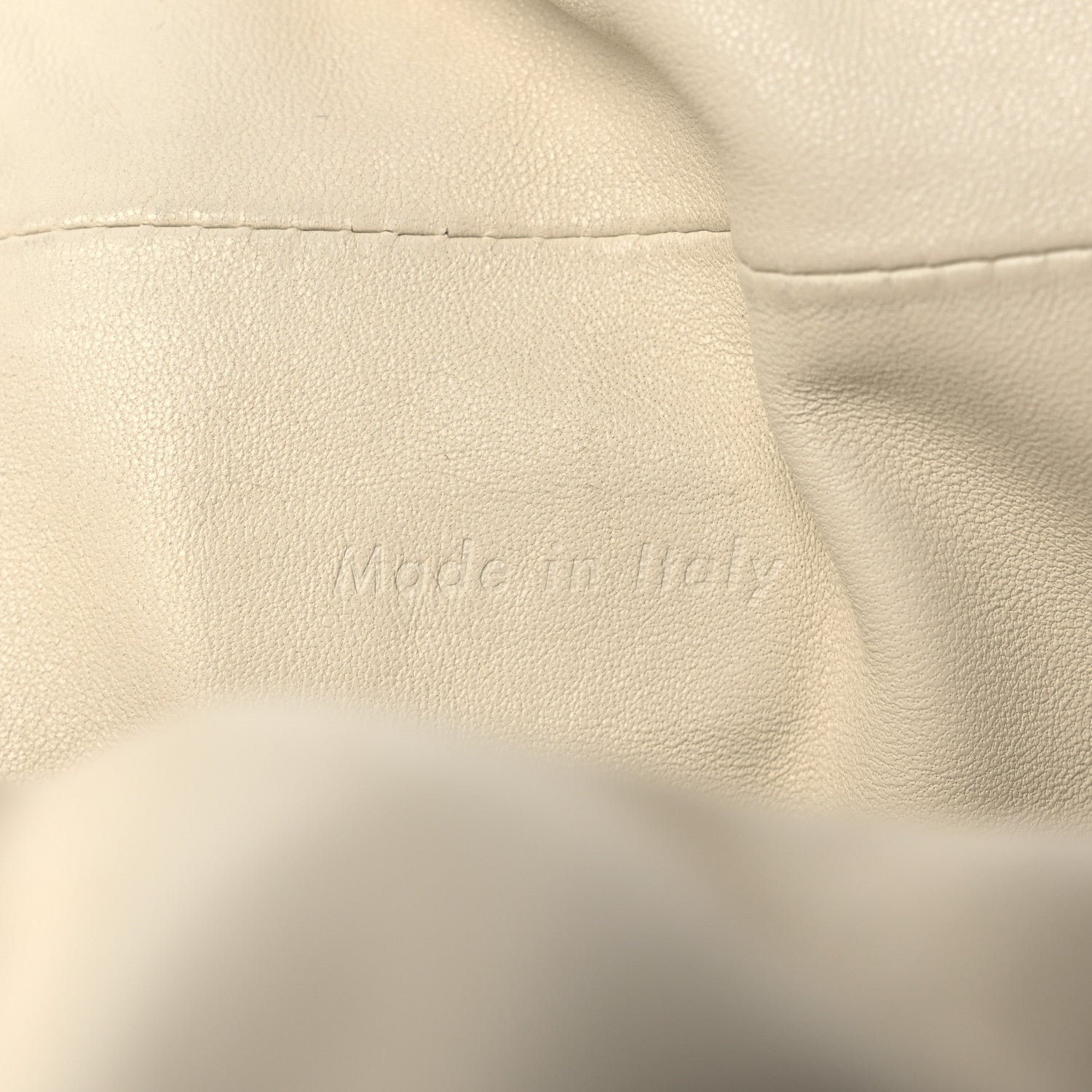 Celine Goatskin Pillow Bucket Bag White 15 of 16