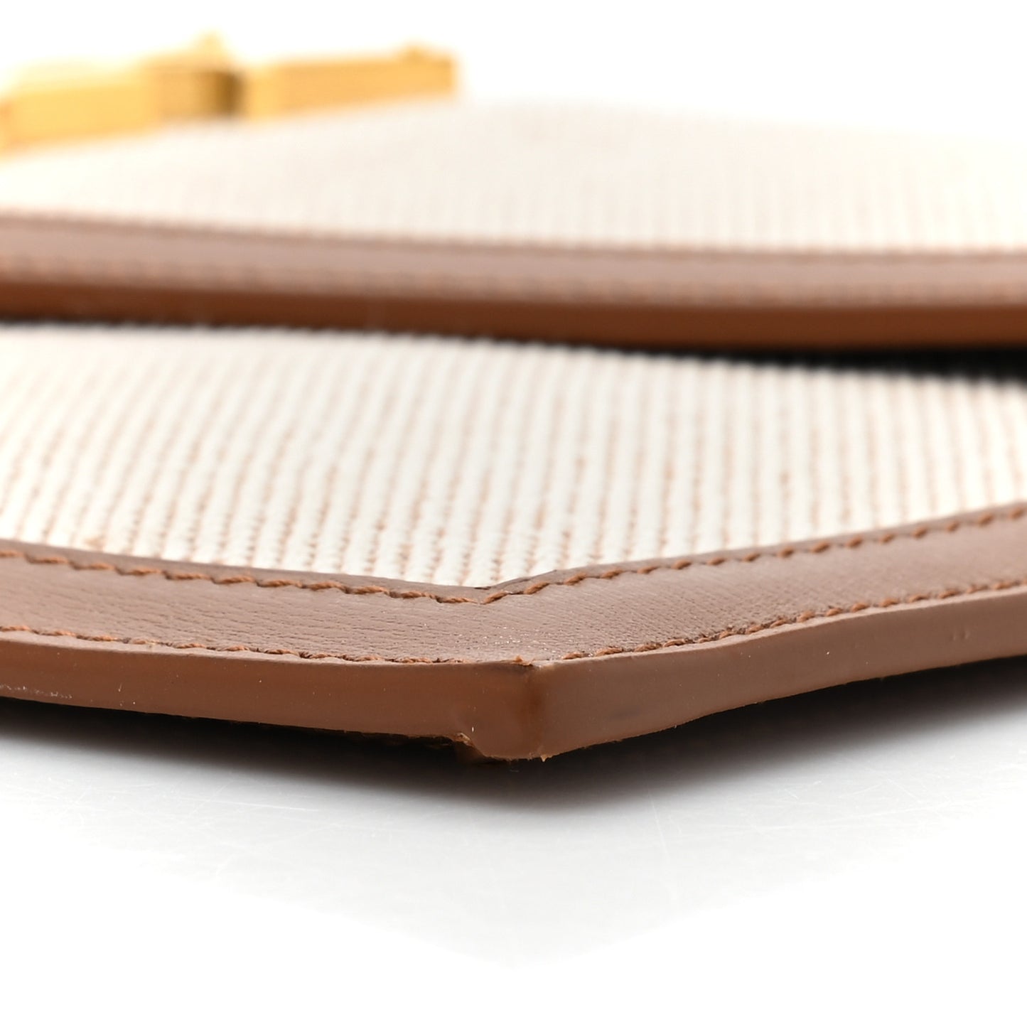 Canvas Uptown Pouch Natural Beige Brick