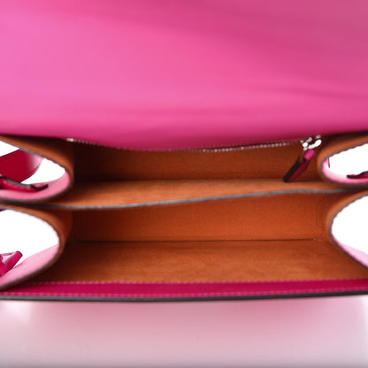 MCM Calfskin Patricia Crossbody Bag Electric Pink 5 of 10