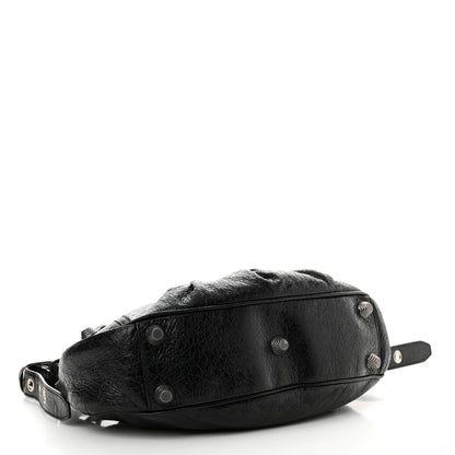 Balenciaga Agneau Arena Small Le Cagole Shoulder Bag Black 5 of 11