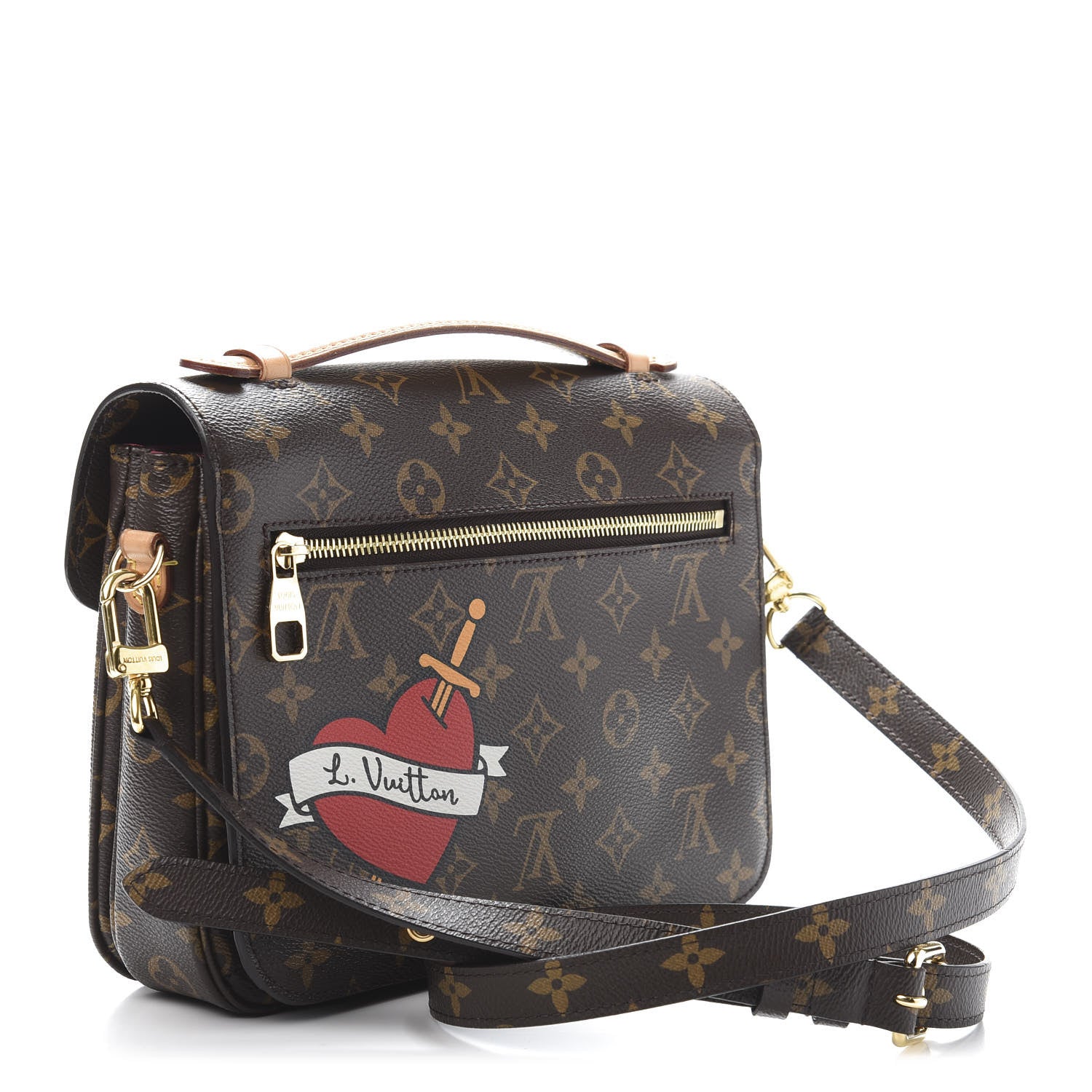Louis Vuitton Monogram Patches Pochette Metis 3 of 11
