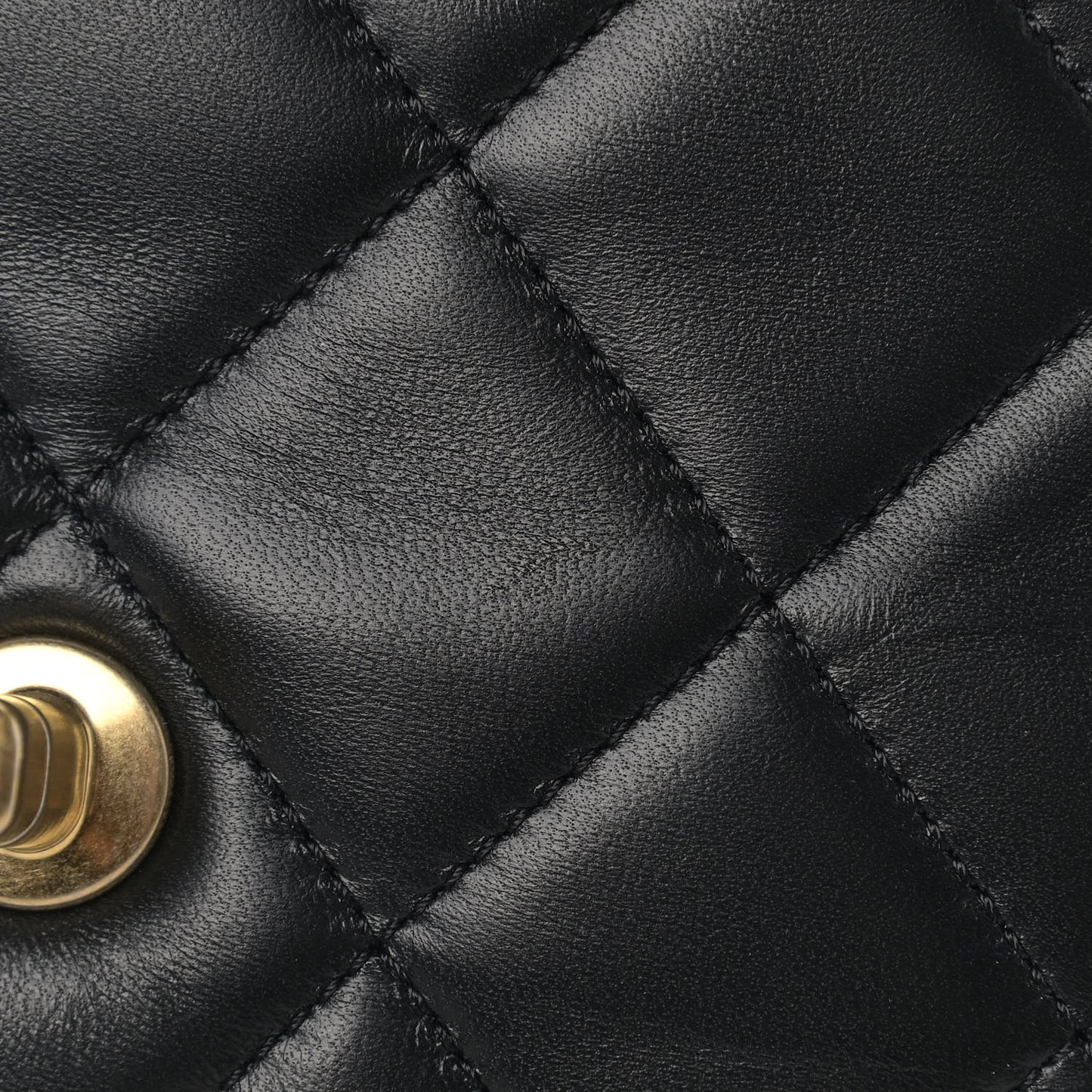 Lambskin Quilted Mini My Perfect Flap Black