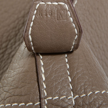 Hermes Taurillon Clemence Sac De Voyage Bolide 47 Etoupe 12 of 17