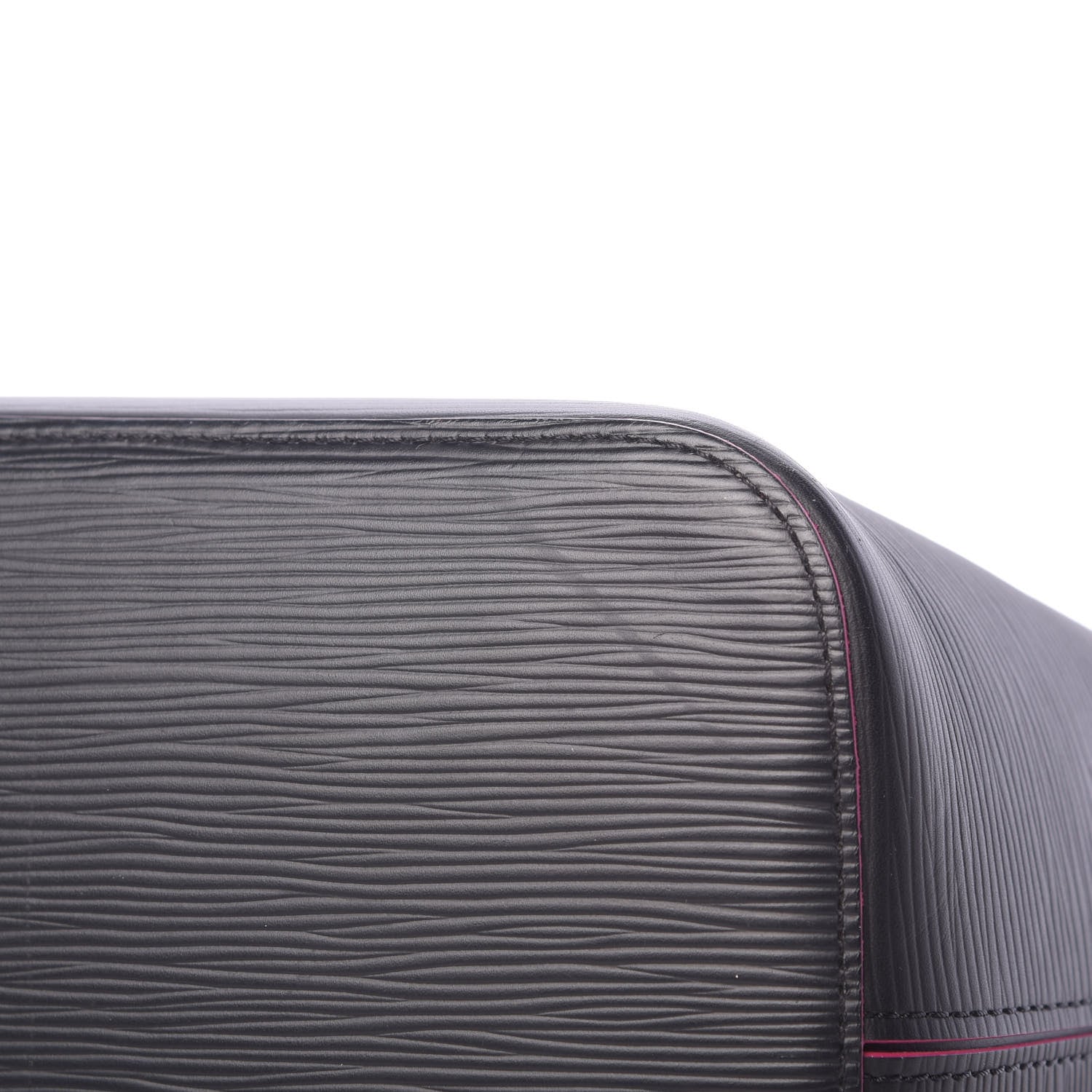 Louis Vuitton Epi Neverfull MM Black Hot Pink 11 of 17