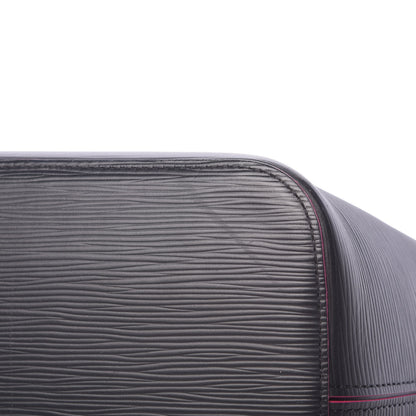 Louis Vuitton Epi Neverfull MM Black Hot Pink 11 of 17
