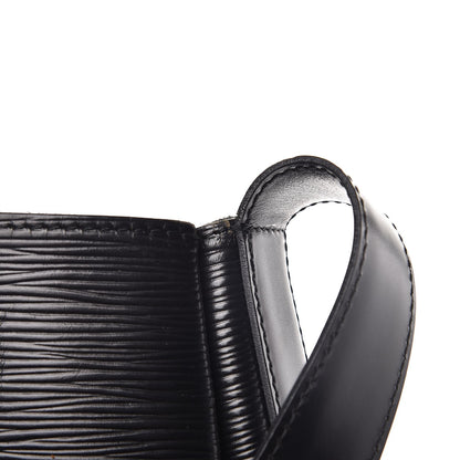 Louis Vuitton Epi Sac D'Epaule GM Black 8 of 12