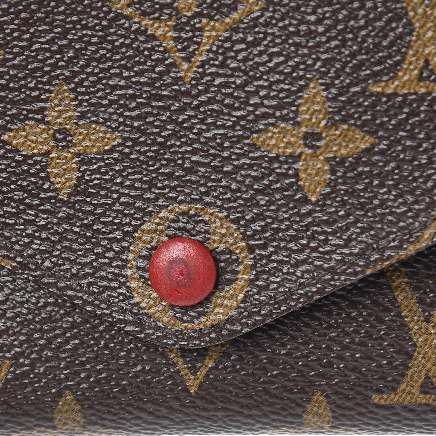 Monogram Josephine Wallet Red