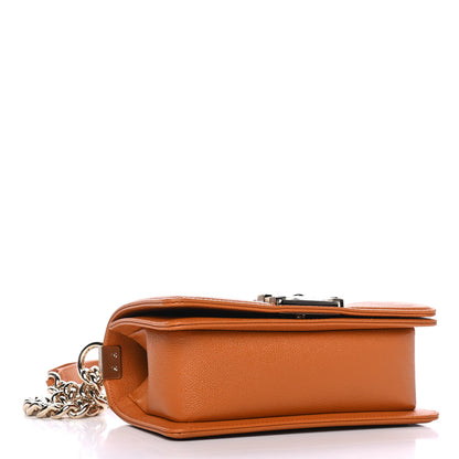 Chanel Caviar Quilted Small Boy Flap Light Brown 3 of 4