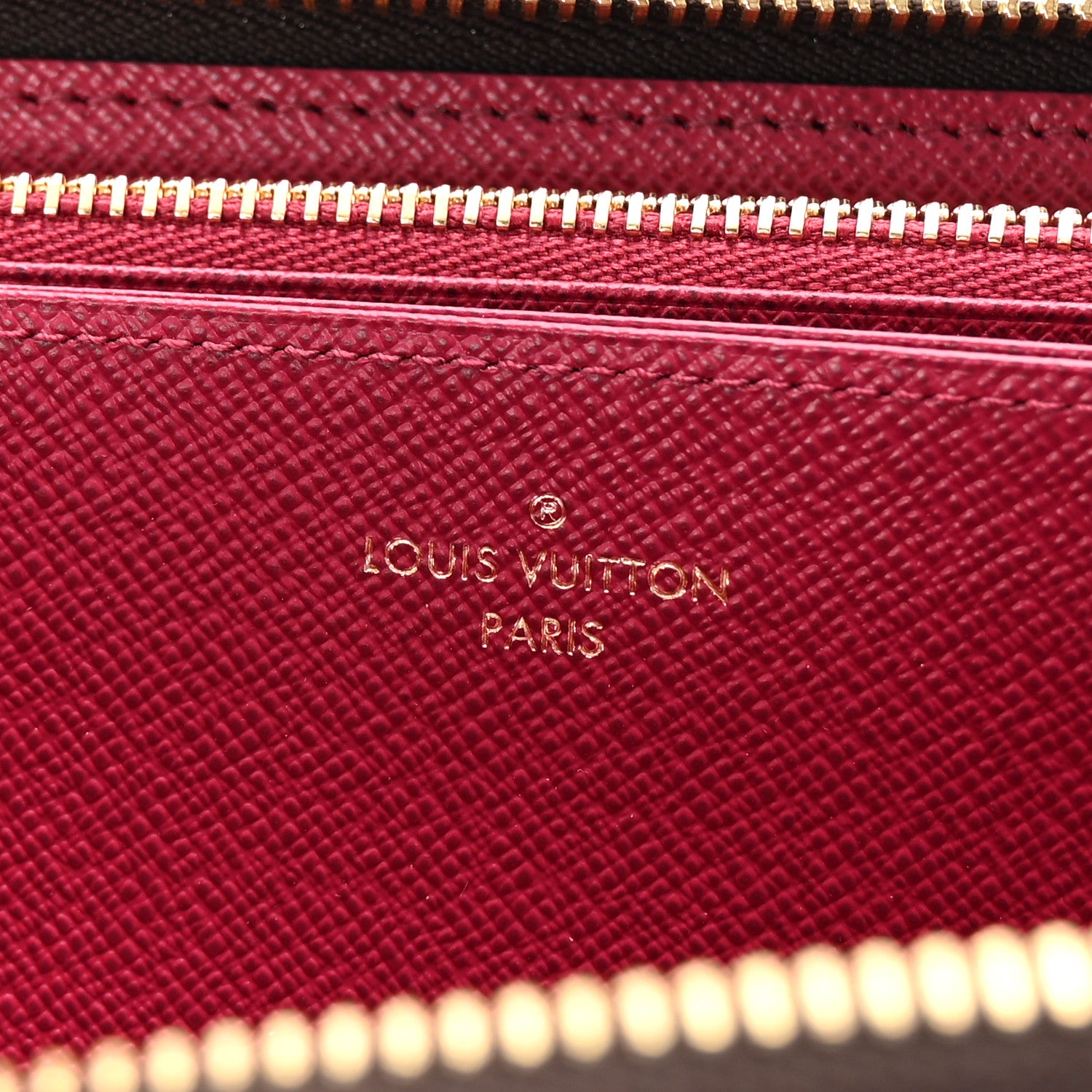 Louis Vuitton Monogram Zippy Wallet Fuchsia 6 of 7