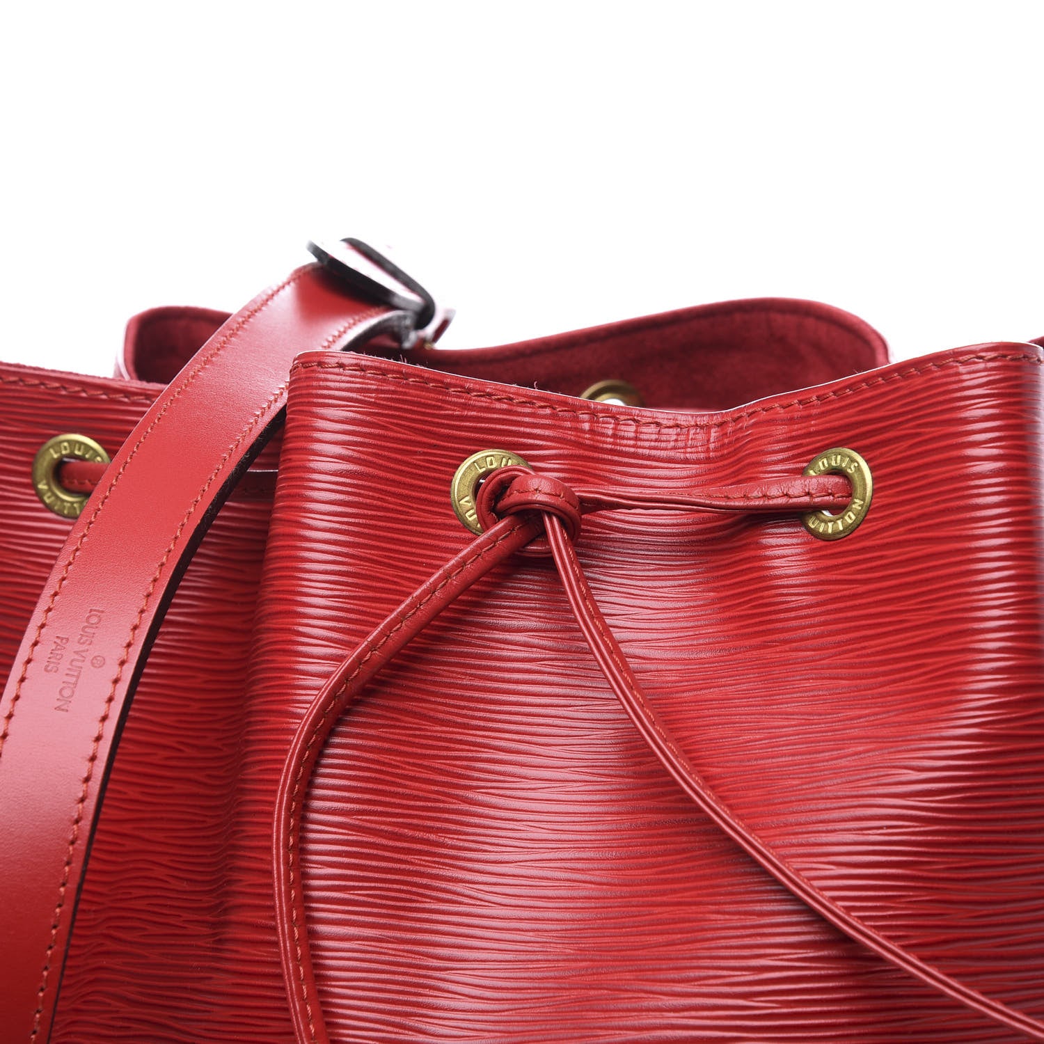 Louis Vuitton Epi Noe Castillan Red 10 of 13