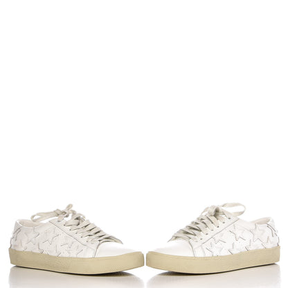 Saint Laurent Nappa Star Court Sneakers 37.5 White 5 of 10