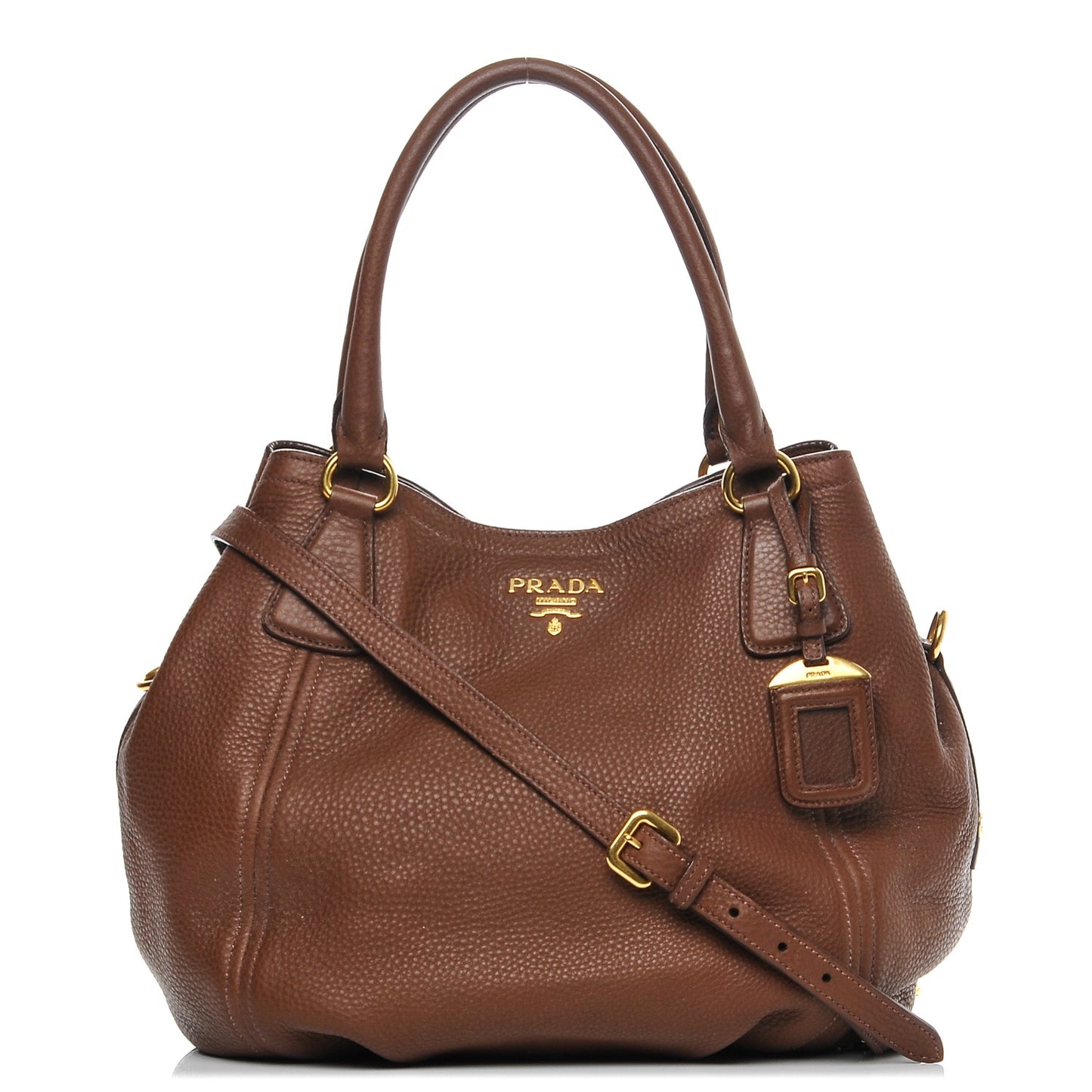 Vitello Daino Tote Palissandro