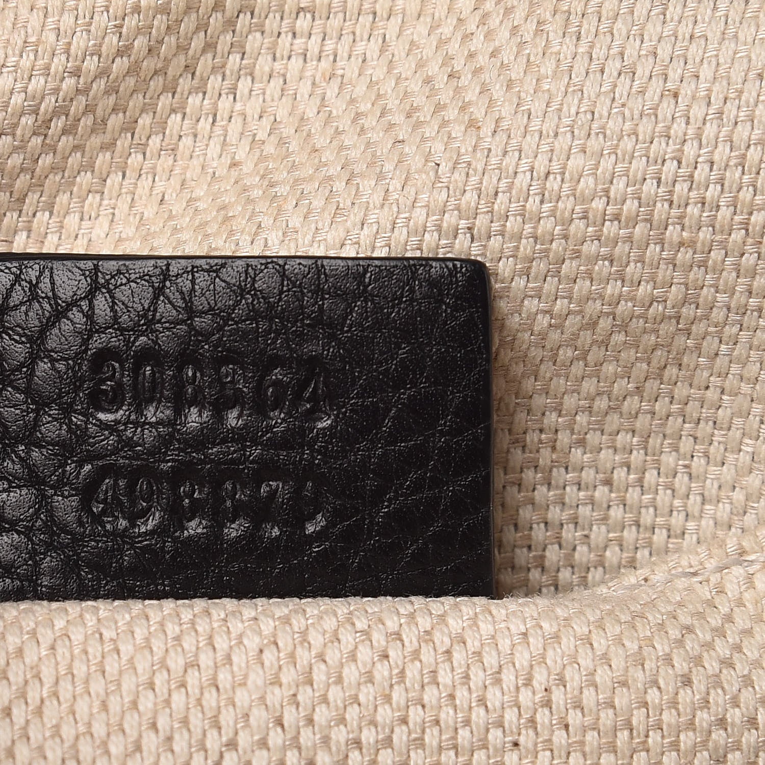 Gucci Pebbled Calfskin Small Soho Disco Bag Black 7 of 12