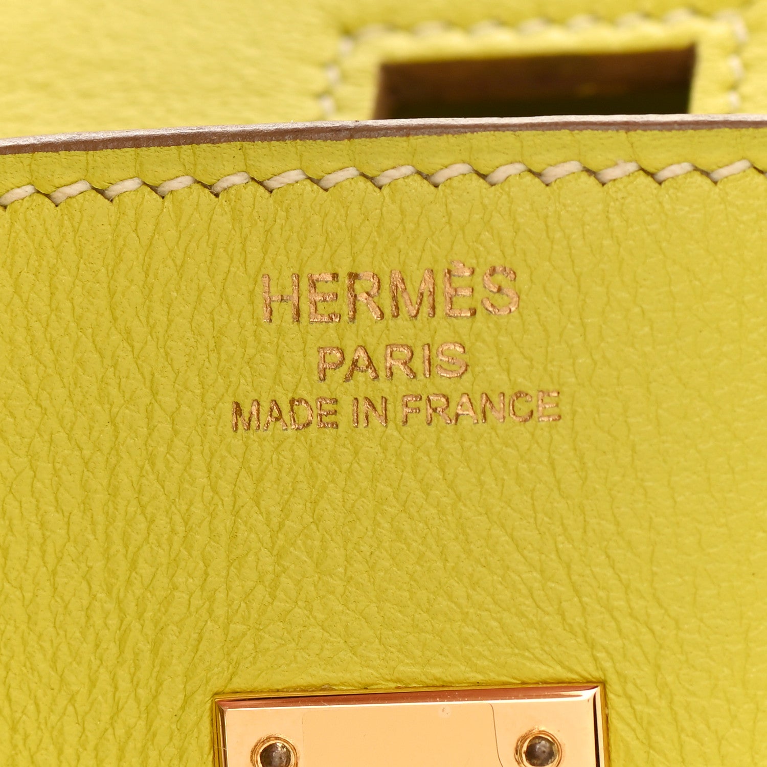 Hermes Swift Birkin 25 Lime 24 of 40