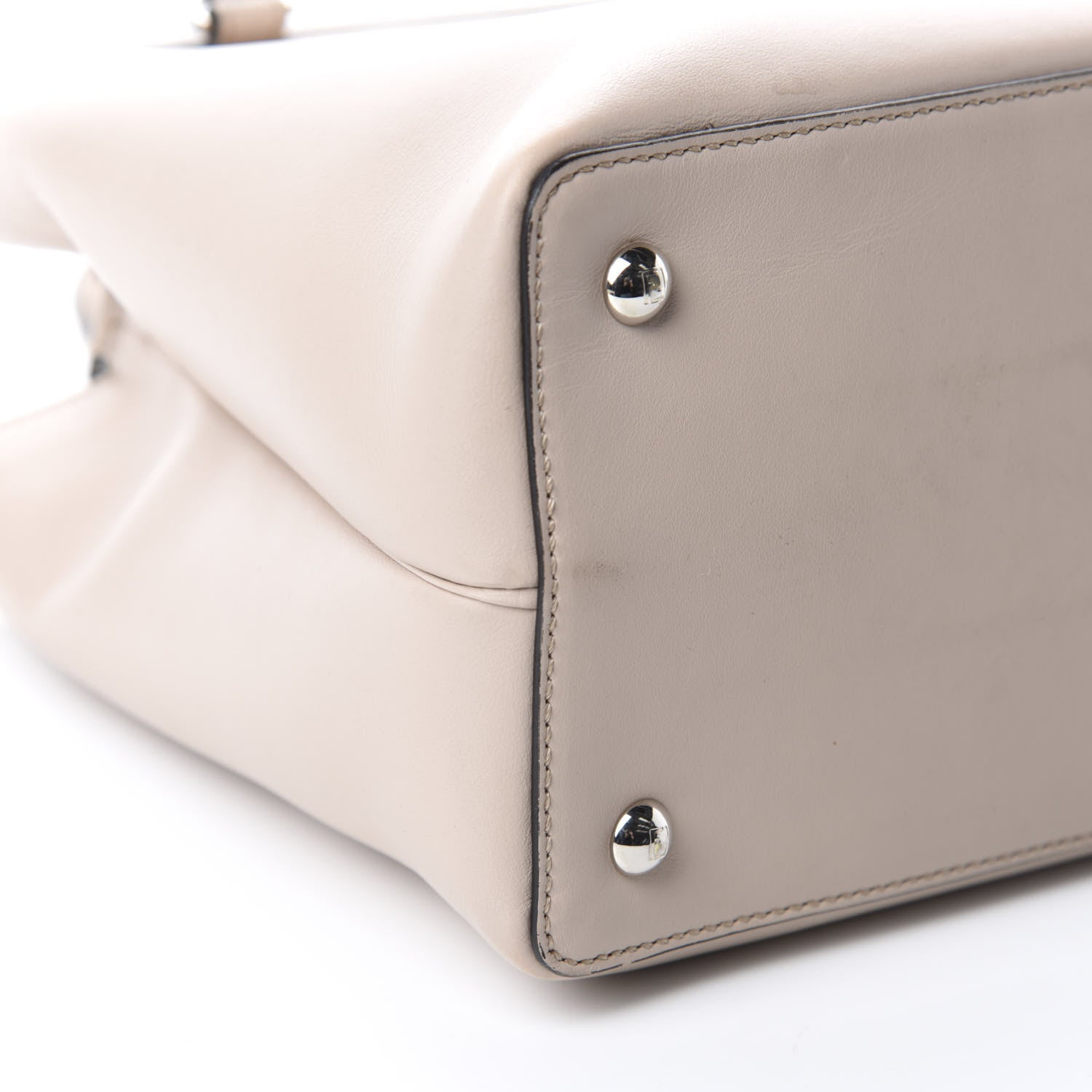 Fendi Vitello Century Petite 2Jours Tote Soap 7 of 11