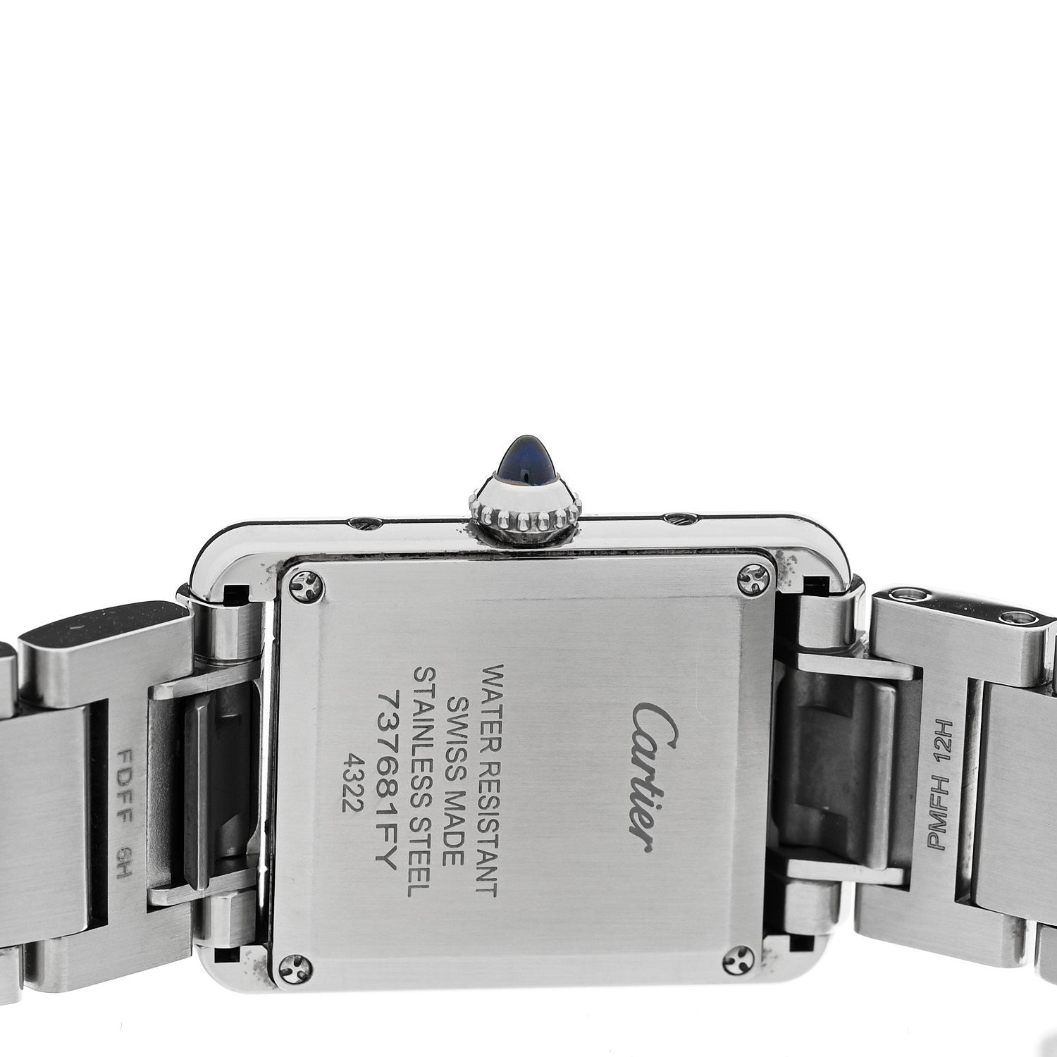 Cartier Stainless Steel 22mm Tank Must Quartz Watch 4 of 4