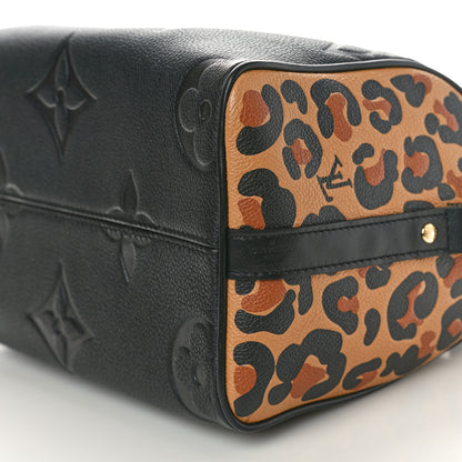 Louis Vuitton Empreinte Monogram Giant Wild At Heart Speedy Bandouliere 25 Black 9 of 9